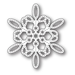 Die Memory Box - Purslane Snowflake Outline