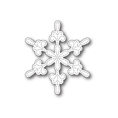 Die Memory Box - Chancery Snowflake Outline