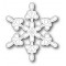 Die Memory Box - Chancery Snowflake Outline