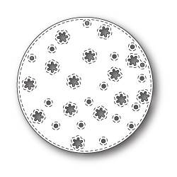 Die Memory Box - Stitched Snowflake Circle