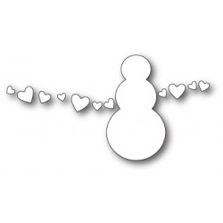 Die Poppystamps - Snowman Love