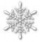 Die Poppystamps - Fractal Snowflake