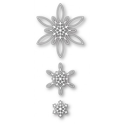 Die Poppystamps - Celeste Snowflakes