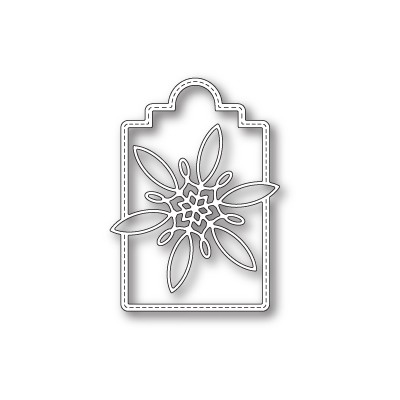 Die Poppystamps - Celeste Snowflake Tag