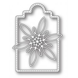 Die Poppystamps - Celeste Snowflake Tag