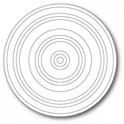 Die Poppystamps - Concentric Rings