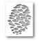 Die Poppystamps - Single Pinecone Collage