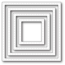 Die Poppystamps - Pointed Square Frames