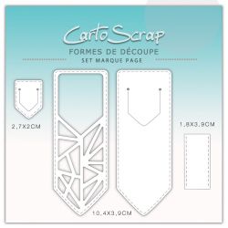 Dies CartoScrap - Set Marque-Page