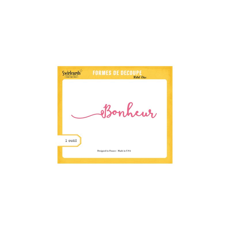 Dies Swirlcards - Bonheur