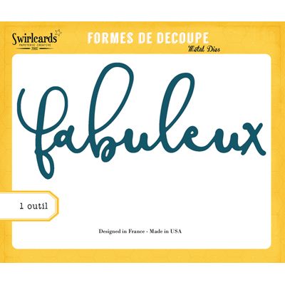 Dies Swirlcards - Fabuleux