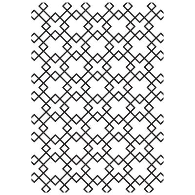 Pochoir de gaufrage KaiserCraft - Diamond Tiles