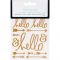 Stickers Heidi Swapp Buzzwords - Hello - Gold