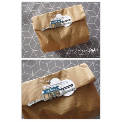 Stickers Cartoscrap - Plaisir d'Offrir