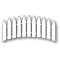 Die Memory Box - Curved Picket Fence