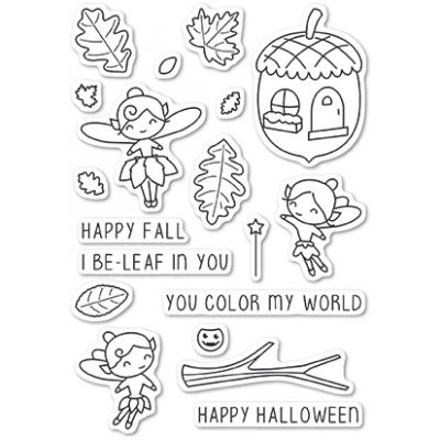 Tampons transparents Poppystamps - Autumn Fairies