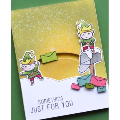 Tampons transparents Memory Box - Open Studio - Christmas Elves