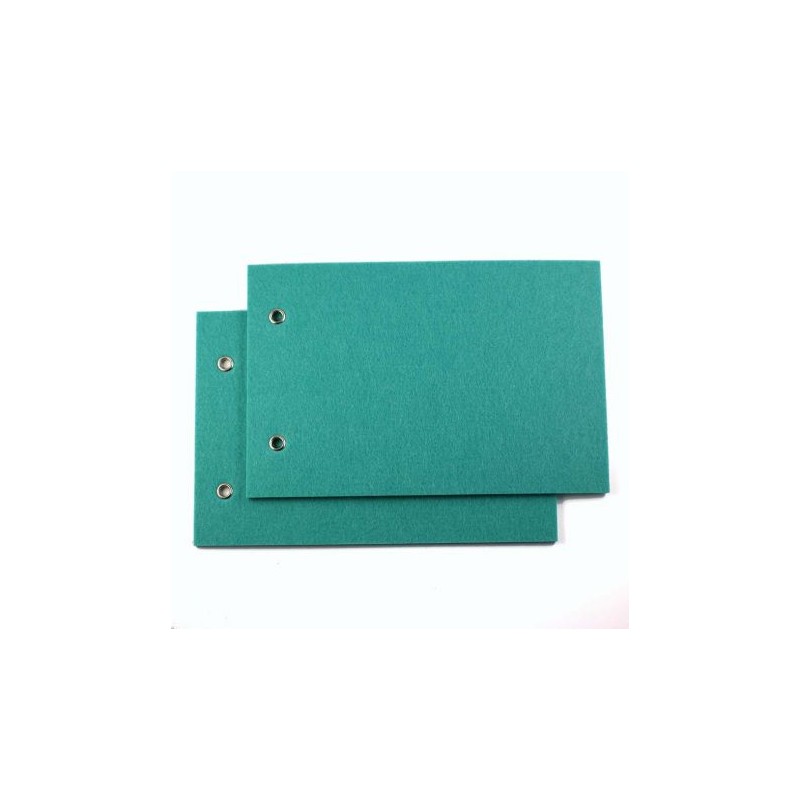 Couvertures en feutrine - Turquoise (x2)