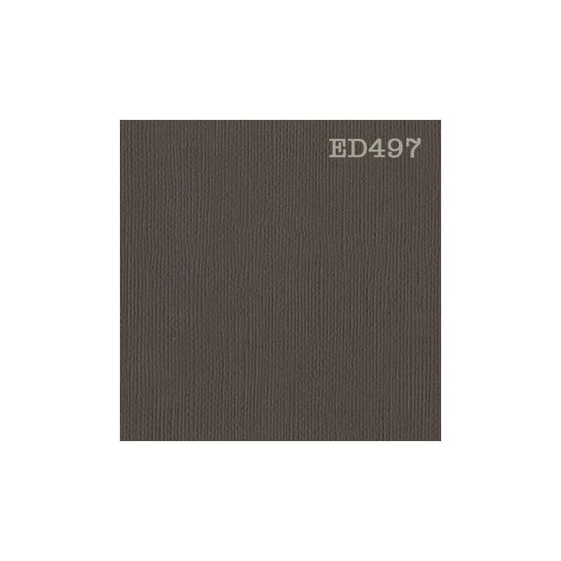 Cardstock texturé canvas - Coloris marron café