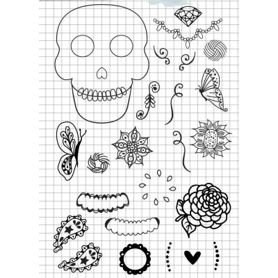 Tampons DIY&Cie - Skull