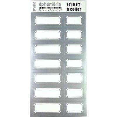 Stickers Ephemeria - Argent