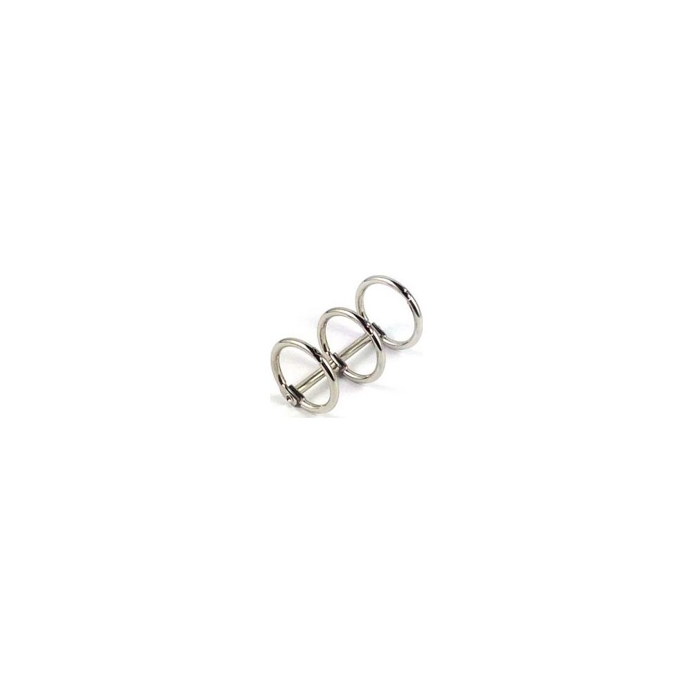 BS3A20AG-20 : RELIURE 3 ANNEAUX 20 MM - Argent fee du scrap