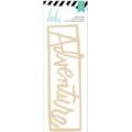 Wood Veneer Title Heidi Swapp - Adventure