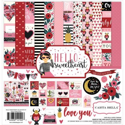 Pack 30x30 - Carta Bella - Hello Sweatheart