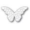 Die Poppystamps - Embossed Heart Butterfly
