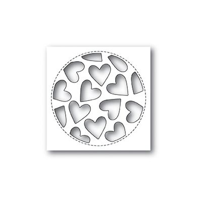 Die Poppystamps - Tumbled Heart Collage