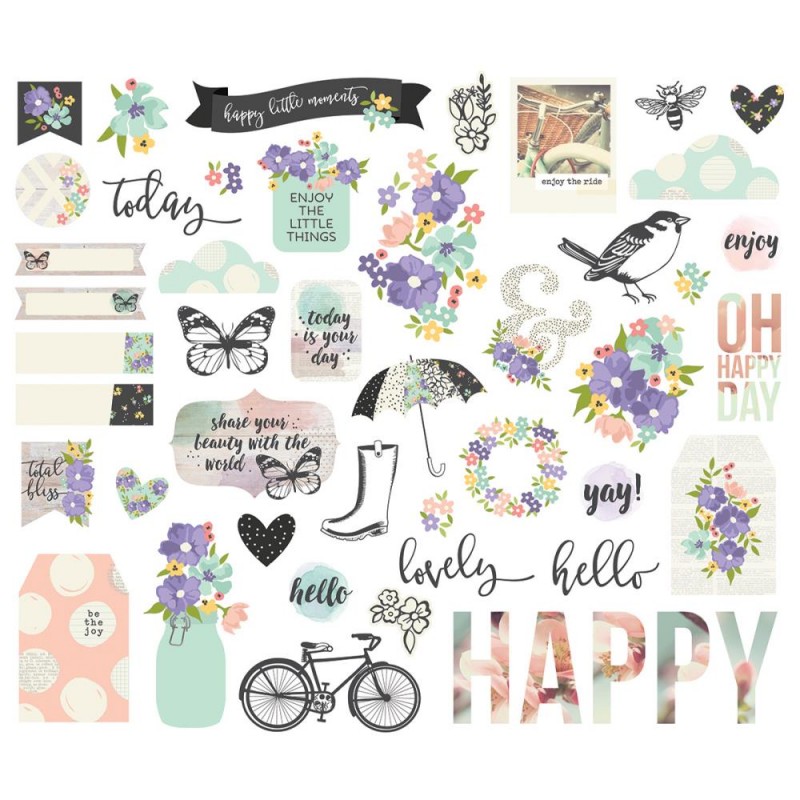 Die Cuts - Bits & Pieces - Bliss