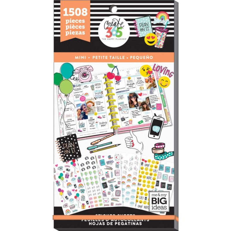 Pack de stickers Create 365 - Tiny (30 feuilles)