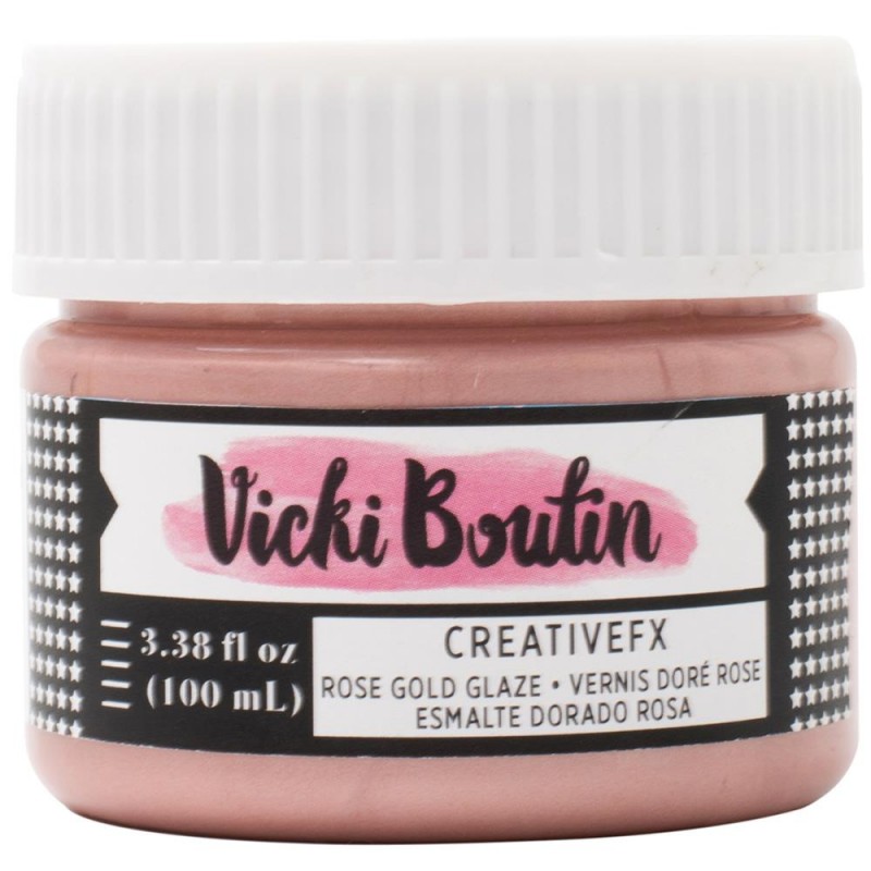 Vernis Glaze Vicky Boutin - Rose doré