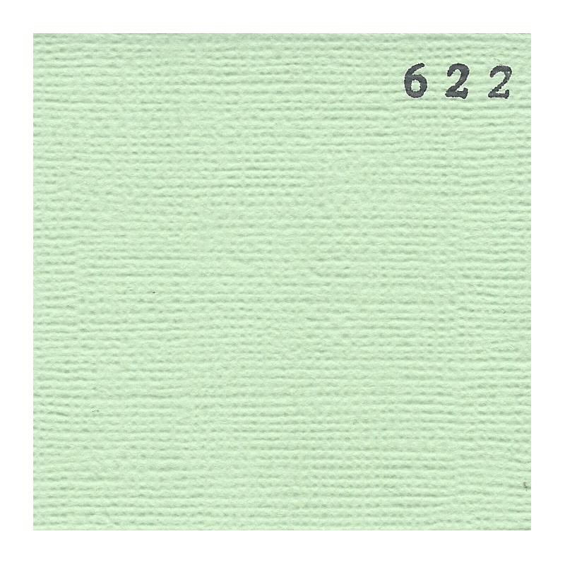 Cardstock texturé canvas - Coloris Vert Céladon