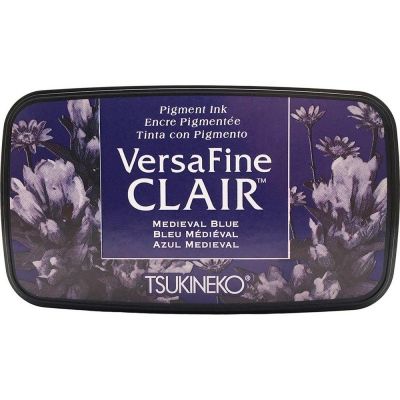 Encreur Versafine Clair - Medieval Blue (Bleu Médiéval)