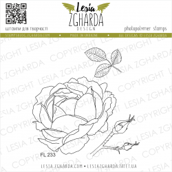 Tampons transparent Lesia Zgharda - Lovely Roses