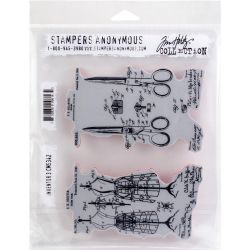 Tampons Cling Tim Holtz - Inventor 3