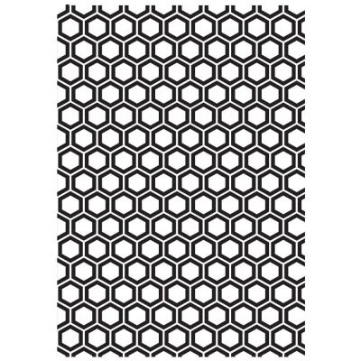 Pochoir de gaufrage KaiserCraft (grand) - Honeycomb