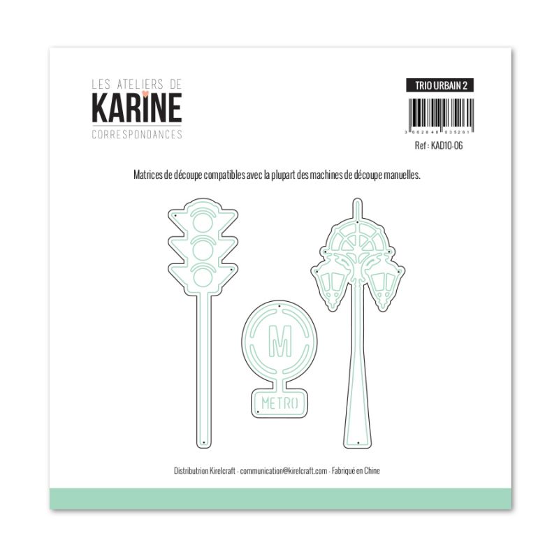 Die Les Ateliers de Karine - Collection Correspondances - Trio Urbain 2