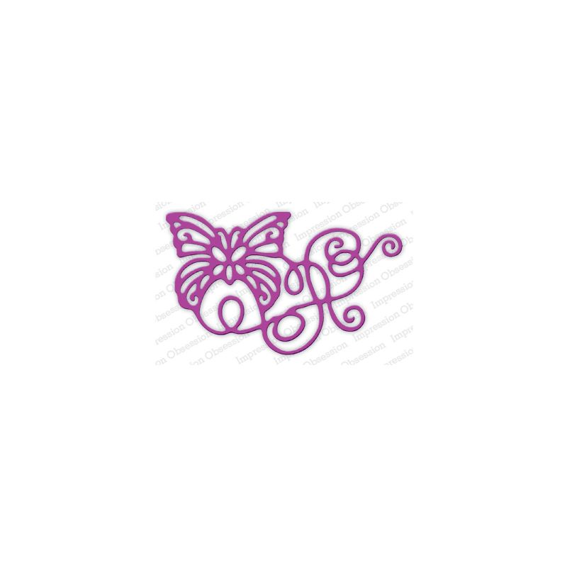 Die Impression Obsession - Ribbon Butterfly