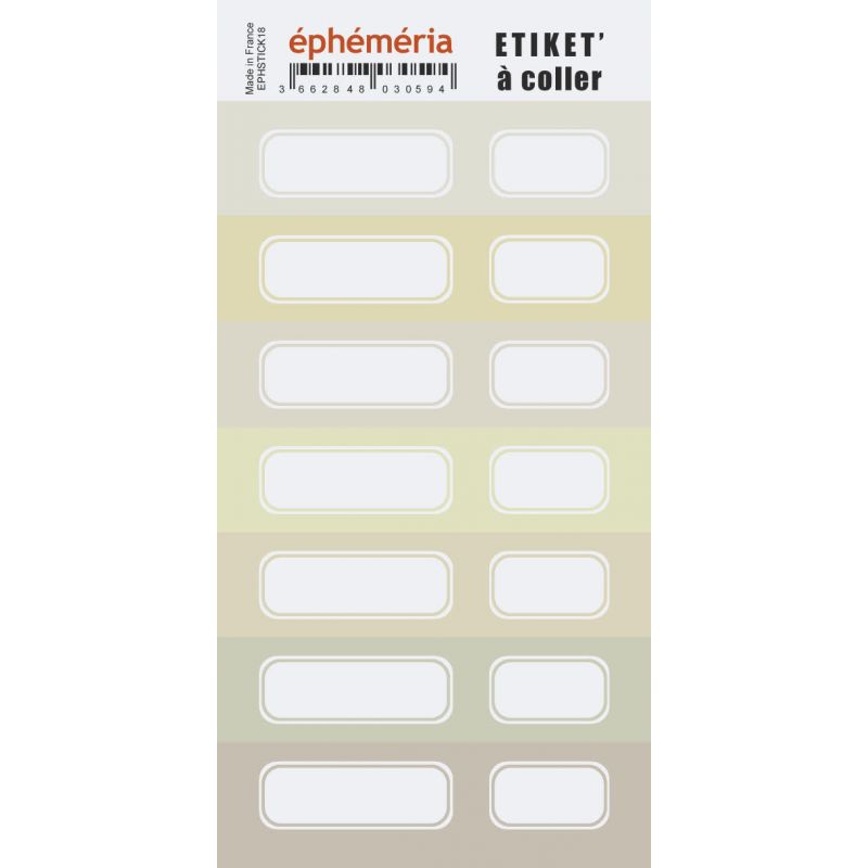 Stickers Ephemeria - Nuances de forêt
