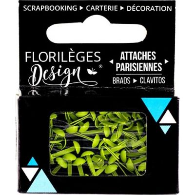 Mini Brads - Attaches Parisiennes - Florilèges - Céleri