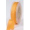 Ruban grosgrain rayé orange - jaune