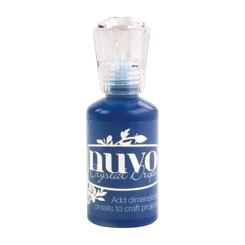 Nuvo Crystal Drops - Gloss - Midnight Blue