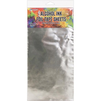 Feuilles adhésives métallisées 15x30 cm (Alcohol Ink Foil Tape Sheets)