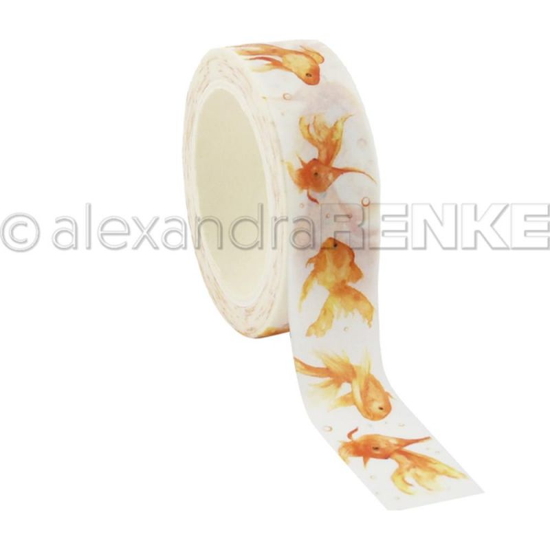 Washi Tape Alexandra Renke - Gold Fishes