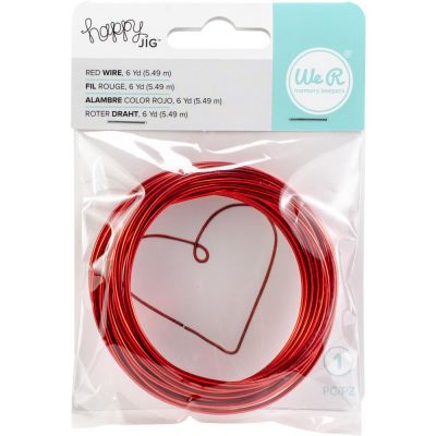 Fil métallique Happy JIG (5.5 m) - Rouge