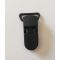 Pince clip plastique Attache tétine - Noir