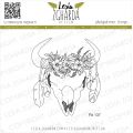 Tampons transparent Lesia Zgharda - Skull in a bocho Style