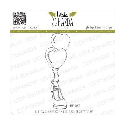 Tampon transparent Lesia Zgharda - Shoe and Balloon